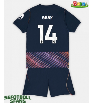 Tottenham Hotspur Archie Gray #14 Bortaställ Barn 2026-27 Kortärmad (+ Korta byxor)
